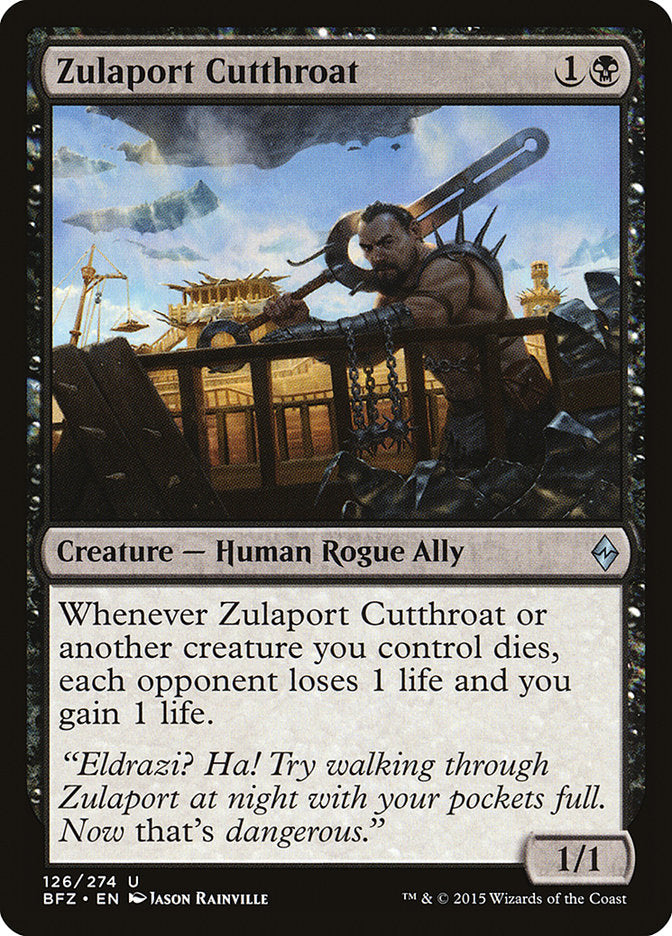 Zulaport Cutthroat (Battle for Zendikar) 
