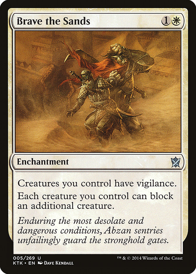 Brave the Sands (Khans of Tarkir) 