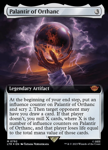 Palantír of Orthanc (Universes Beyond: The Lord of the Rings: Tales of Middle-earth)  - Foil