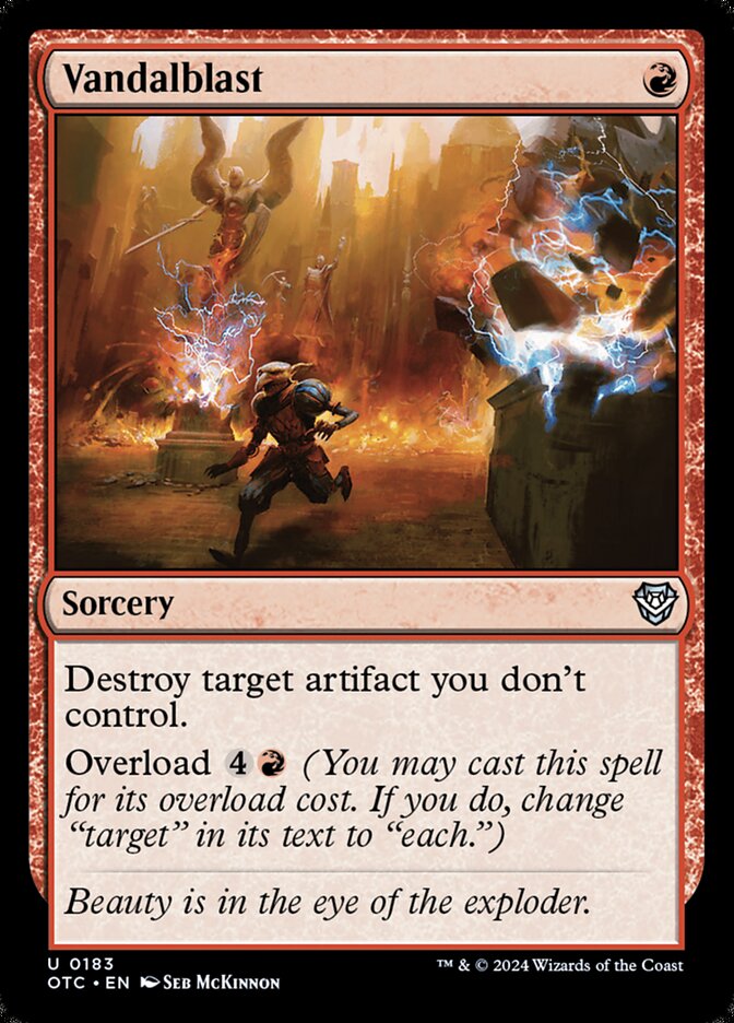 Vandalblast 183/342 (Commander: Outlaws of Thunder Junction) 