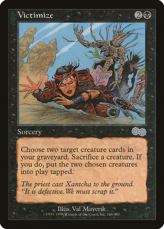 Victimize 166 (Urza's Saga) 
