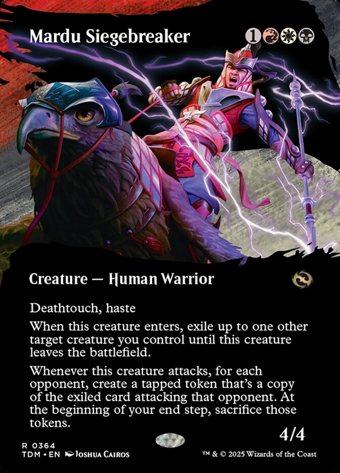 Mardu Siegebreaker (Tarkir: Dragonstorm)  - Foil
