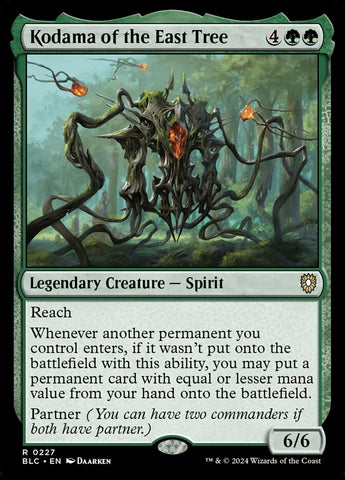 Kodama of the East Tree (Commander: Bloomburrow) 
