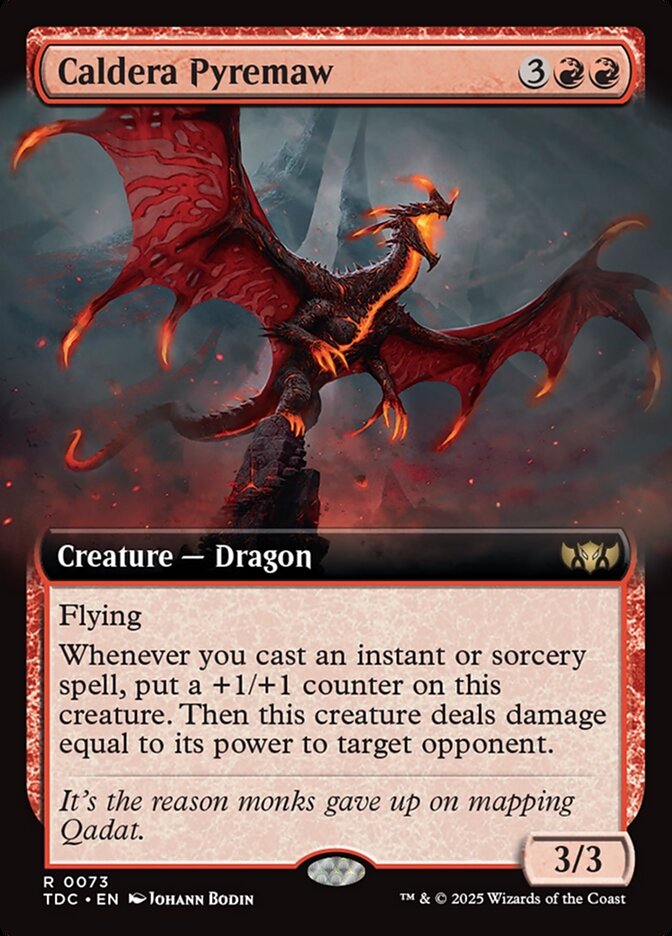 Caldera Pyremaw (Commander: Tarkir: Dragonstorm) 
