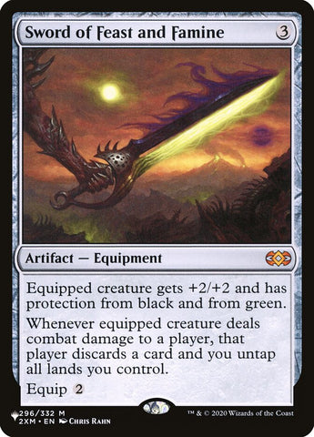 Sword of Feast and Famine (The List Reprints) 