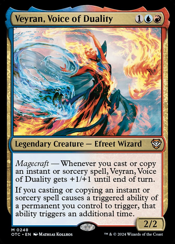 Veyran, Voice of Duality (Commander: Outlaws of Thunder Junction) 