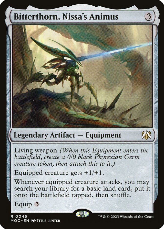 Bitterthorn, Nissa's Animus (Commander: March of the Machine) 