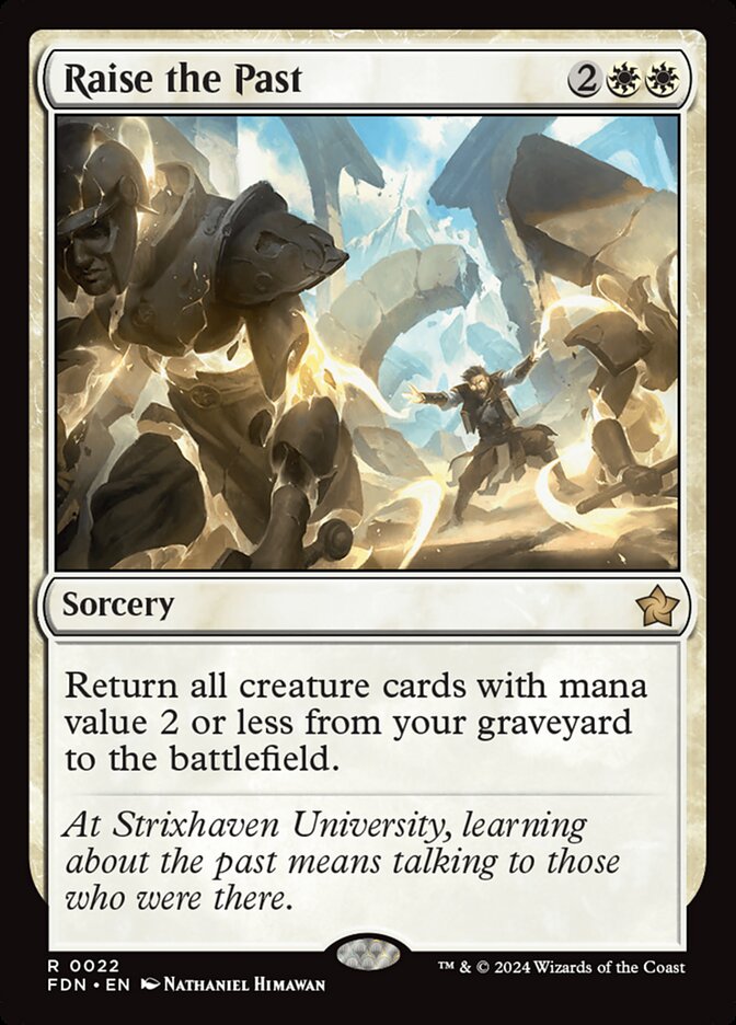 Raise the Past (Foundations) 