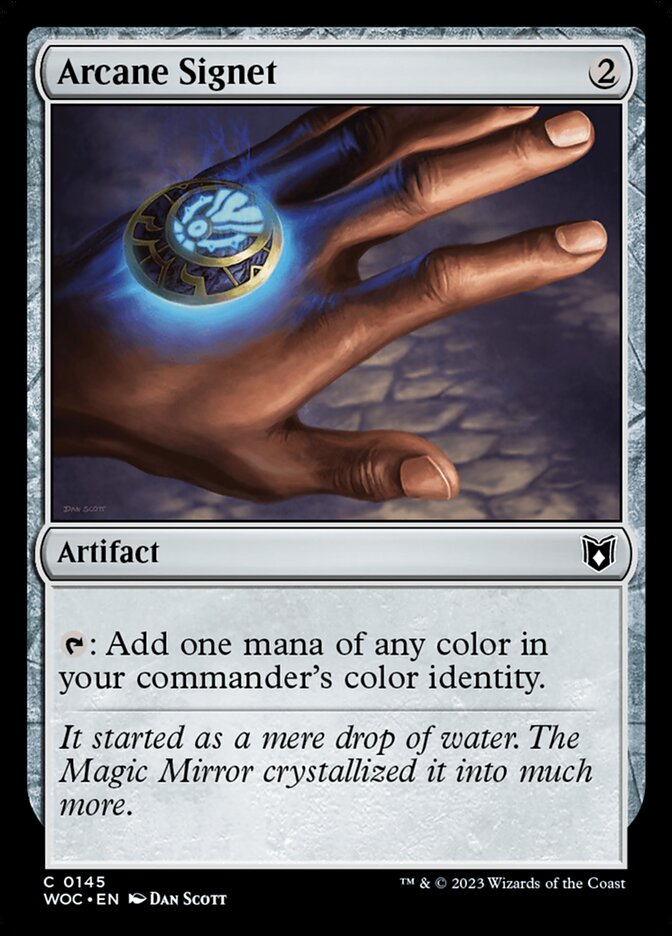 Arcane Signet 145/173 (Commander: Wilds of Eldraine) 