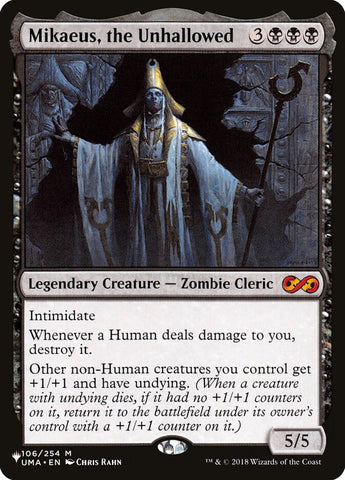 Mikaeus, the Unhallowed (The List Reprints) 