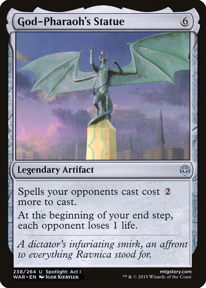 God-Pharaoh's Statue (War of the Spark) 
