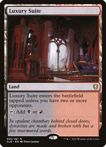 Luxury Suite (Commander Legends: Battle for Baldur's Gate) 