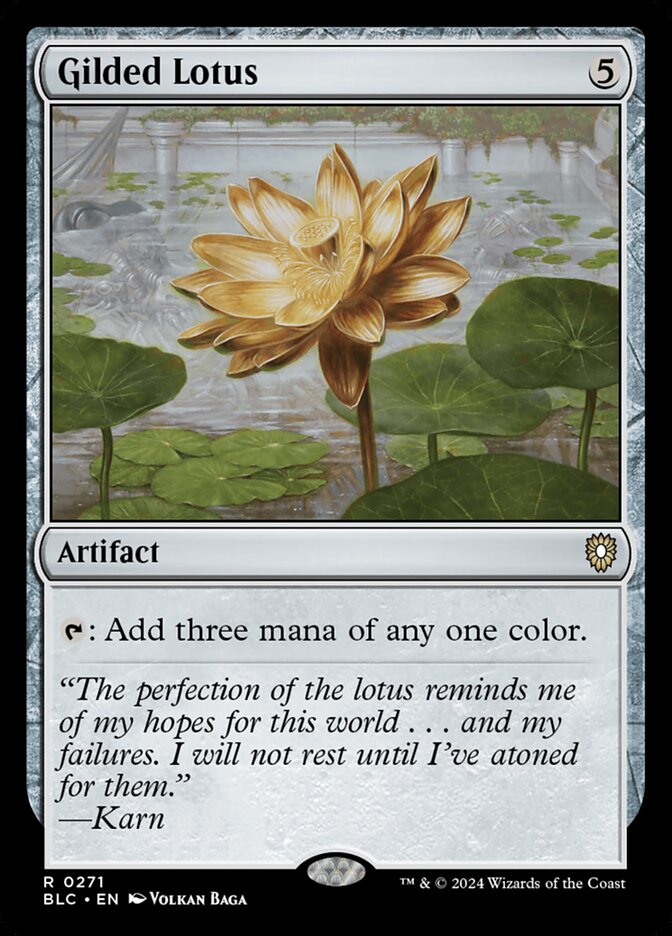 Gilded Lotus (Commander: Bloomburrow) 