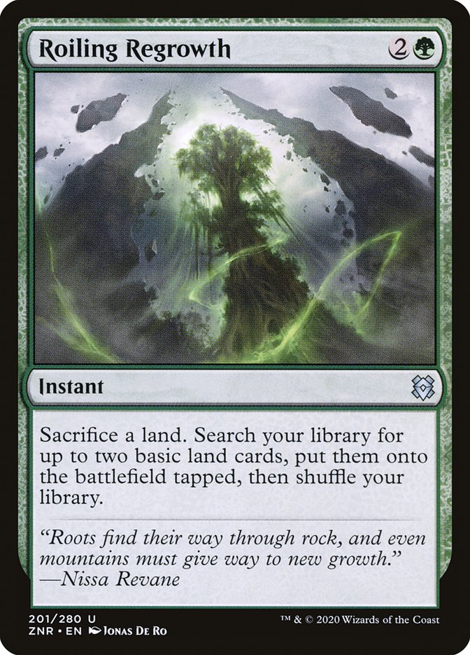 Roiling Regrowth (Zendikar Rising) 