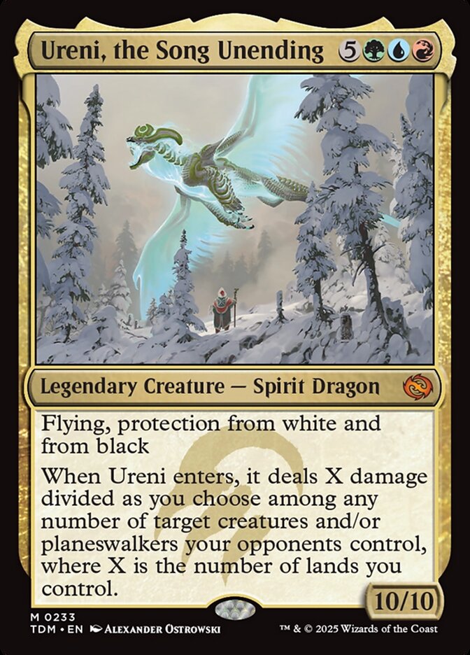 Ureni, the Song Unending 233 (Tarkir: Dragonstorm)  - Foil