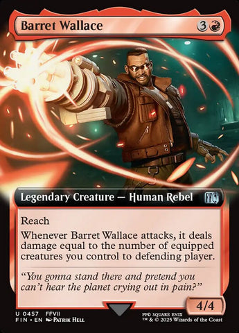 Barret Wallace 457/309 (FINAL FANTASY)  - Extended Art