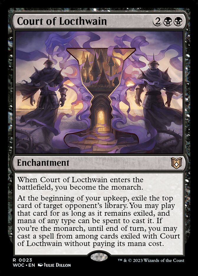 Court of Locthwain (Commander: Wilds of Eldraine) 