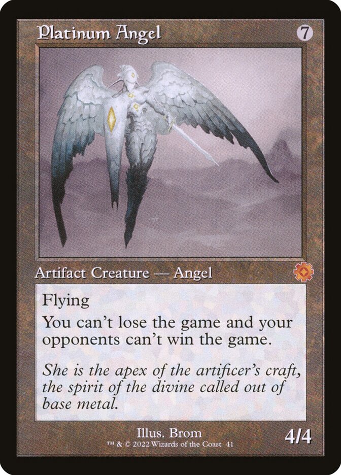 Platinum Angel (The Brothers' War: Retro Frame Artifacts) 
