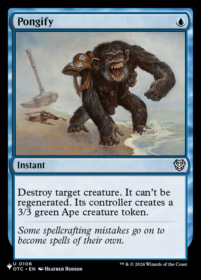 Pongify (The List Reprints) 