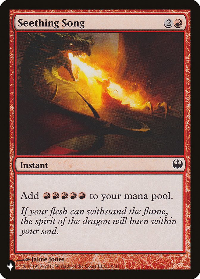 Seething Song (The List Reprints) 