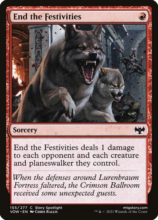 End the Festivities (Innistrad: Crimson Vow) 