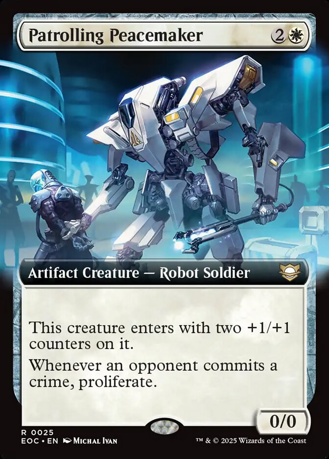 Patrolling Peacemaker (Commander: Edge of Eternities) 