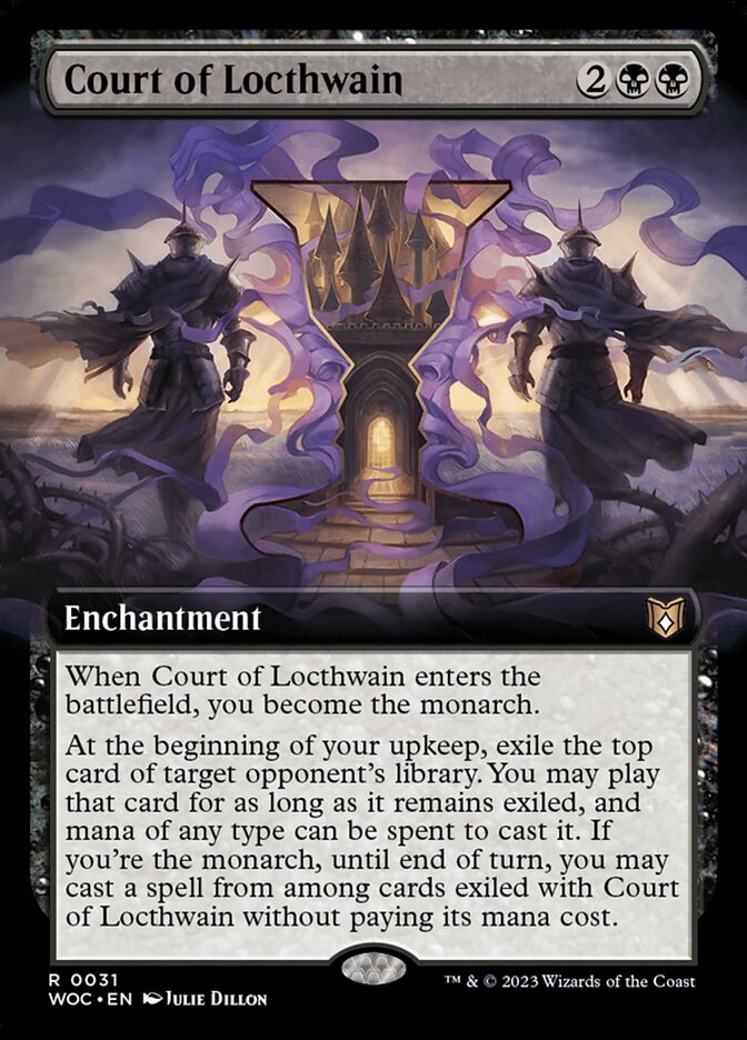 Court of Locthwain (Commander: Wilds of Eldraine) 