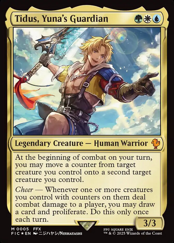 Tidus, Yuna's Guardian (Commander: FINAL FANTASY) 