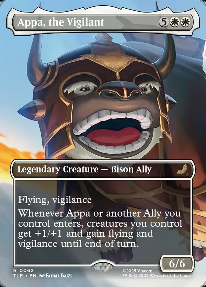 Appa, the Vigilant (Avatar: The Last Airbender: Eternal-Legal) 