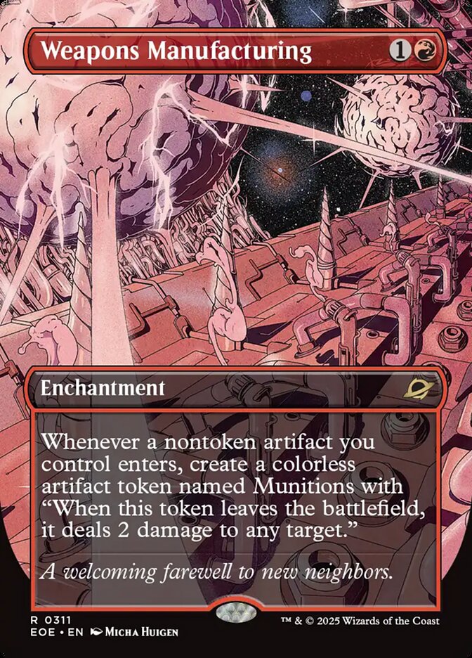 Weapons Manufacturing (Edge of Eternities)  - Foil