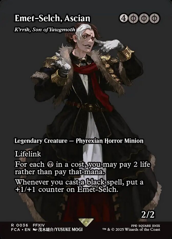 K'rrik, Son of Yawgmoth (FINAL FANTASY: Through the Ages) 