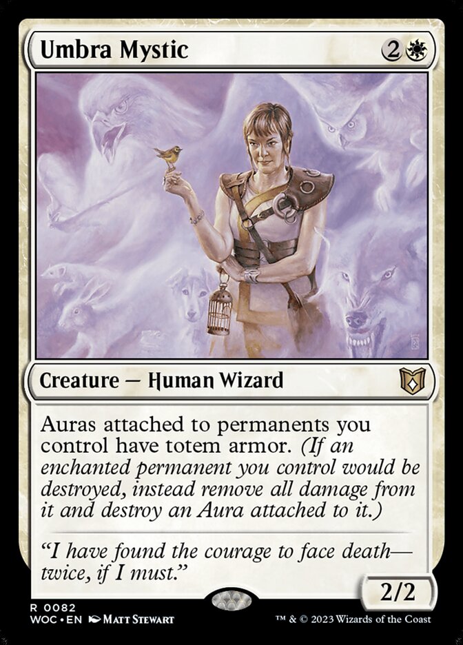 Umbra Mystic (Commander: Wilds of Eldraine) 