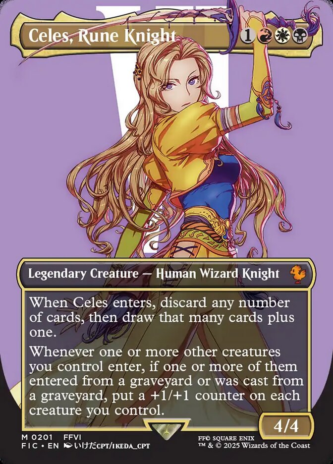 Celes, Rune Knight (Commander: FINAL FANTASY) 