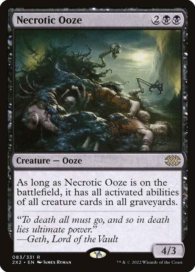 Necrotic Ooze (Double Masters 2022) 