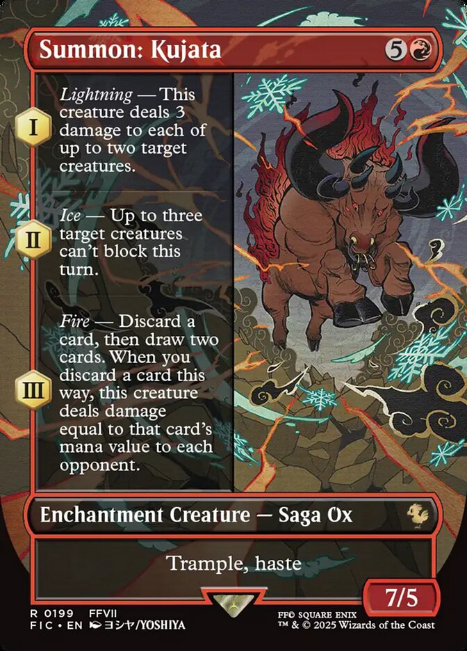 Summon: Kujata (Commander: FINAL FANTASY)  - Foil