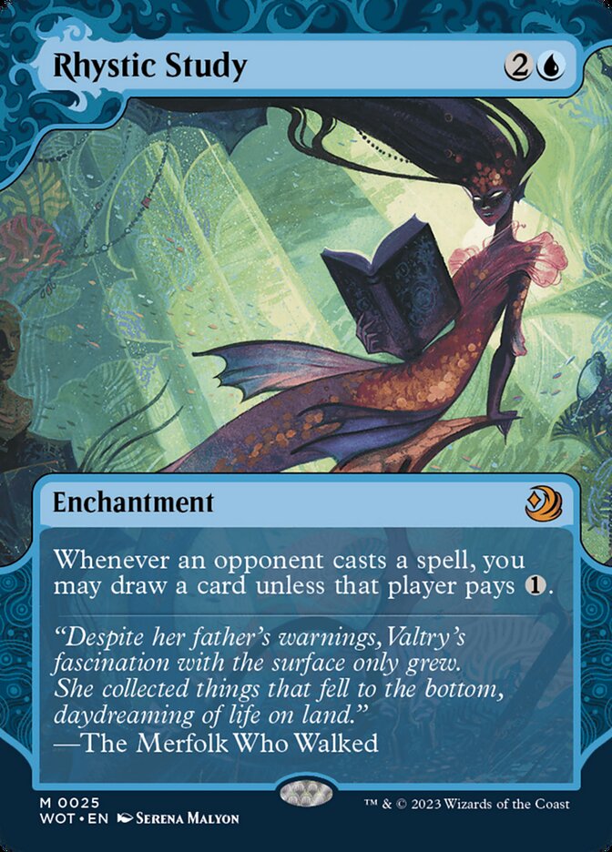 Rhystic Study (Wilds of Eldraine: Enchanting Tales) 
