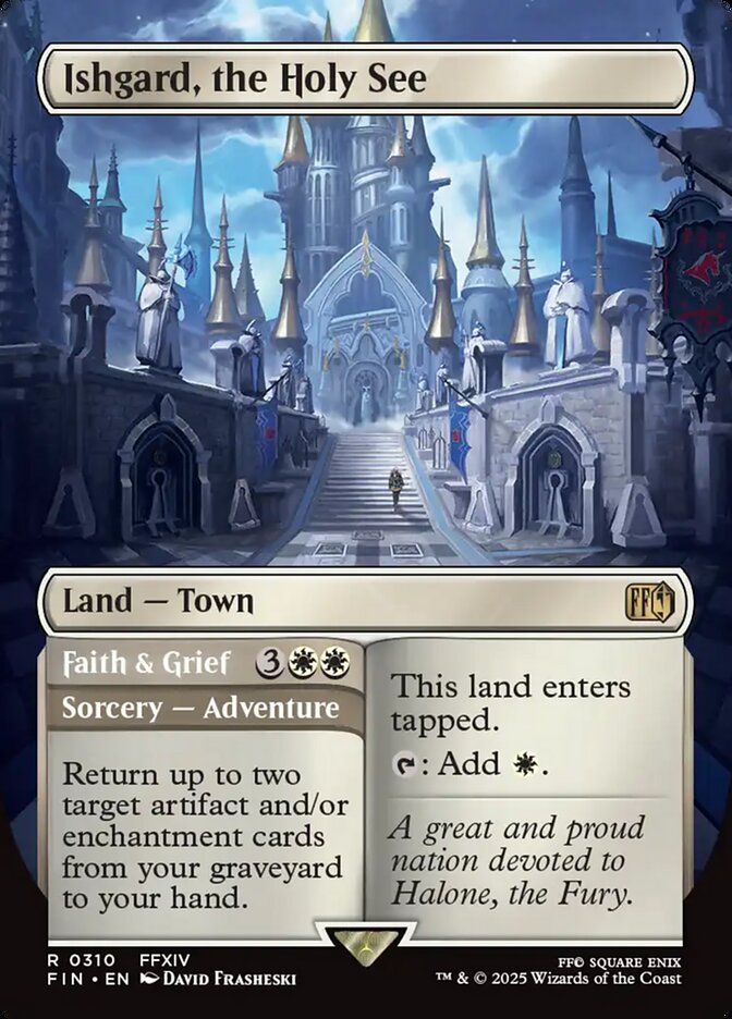 Ishgard, the Holy See // Faith & Grief (FINAL FANTASY)  - Foil