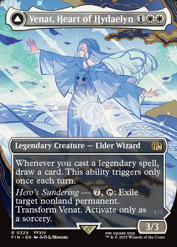 Venat, Heart of Hydaelyn // Hydaelyn, the Mothercrystal (FINAL FANTASY)  - Foil
