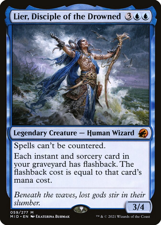 Lier, Disciple of the Drowned 59/277 (Innistrad: Midnight Hunt) 