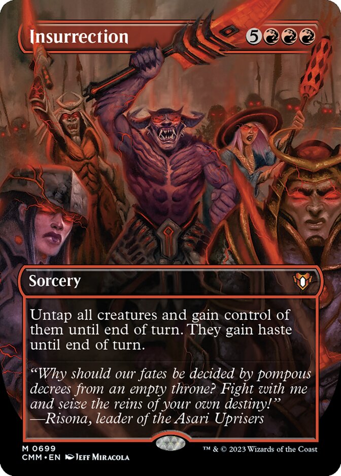 Insurrection (Commander Masters)  - Foil