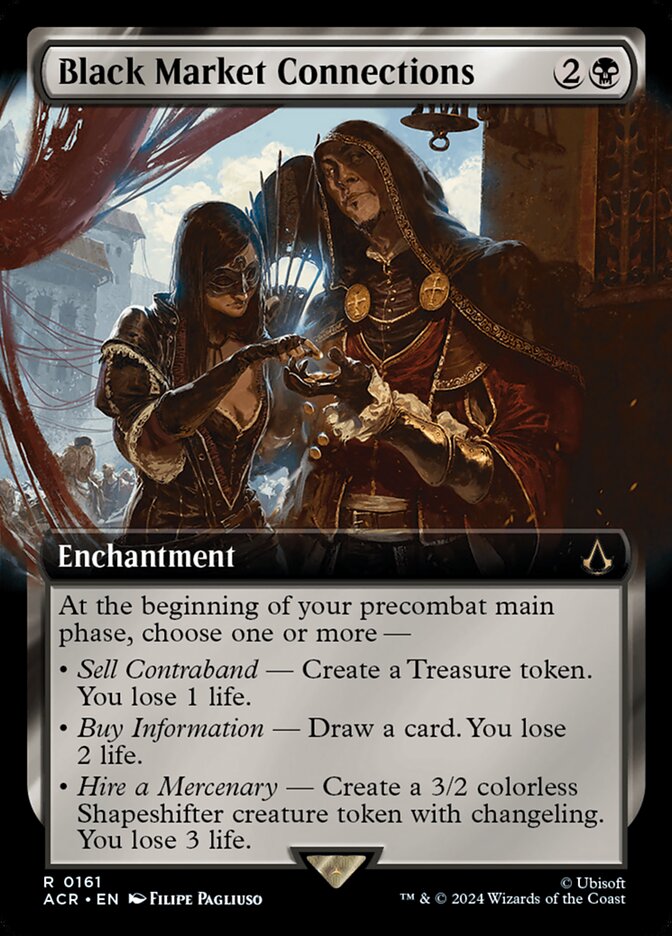 Black Market Connections (Universes Beyond: Assassin's Creed)  - Foil
