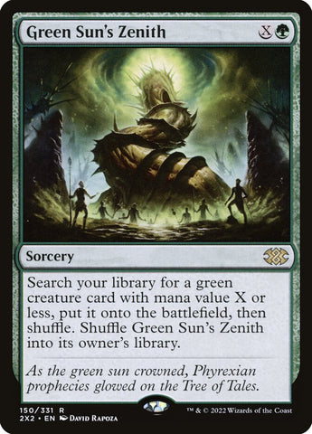 Green Sun's Zenith (Double Masters 2022) 