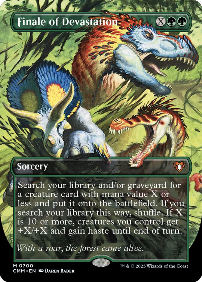 Finale of Devastation (Commander Masters)  - Foil