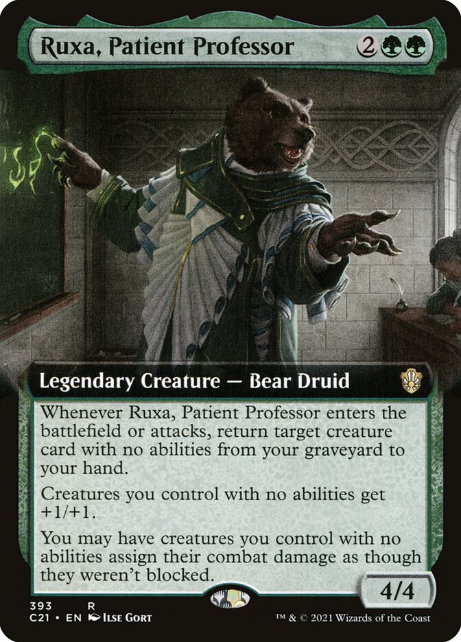 Ruxa, Patient Professor 393/81 (Commander 2021) 