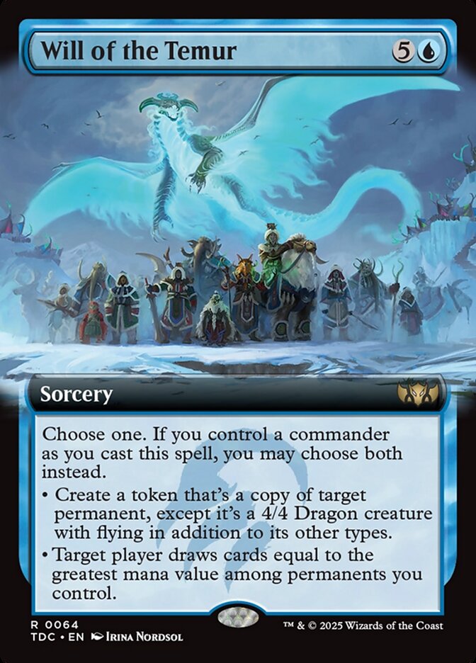 Will of the Temur (Commander: Tarkir: Dragonstorm) 