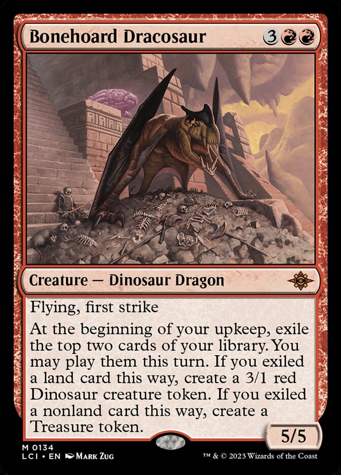 Bonehoard Dracosaur (The Lost Caverns of Ixalan) 