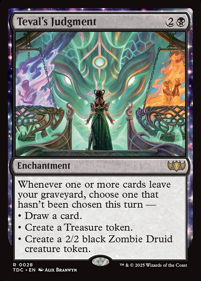 Teval's Judgment (Commander: Tarkir: Dragonstorm) 