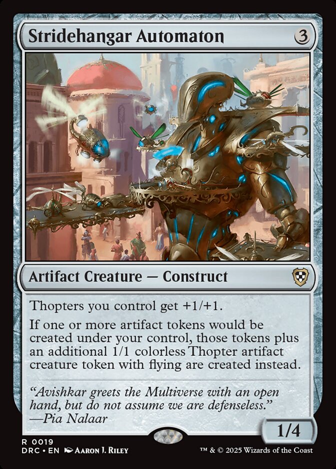 Stridehangar Automaton (Commander: Aetherdrift) 
