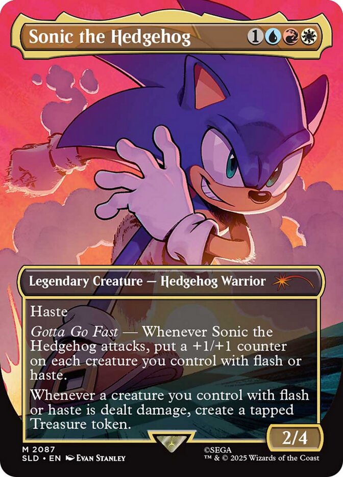 Sonic the Hedgehog 2087 (Secret Lair Drop Series)  - Borderless