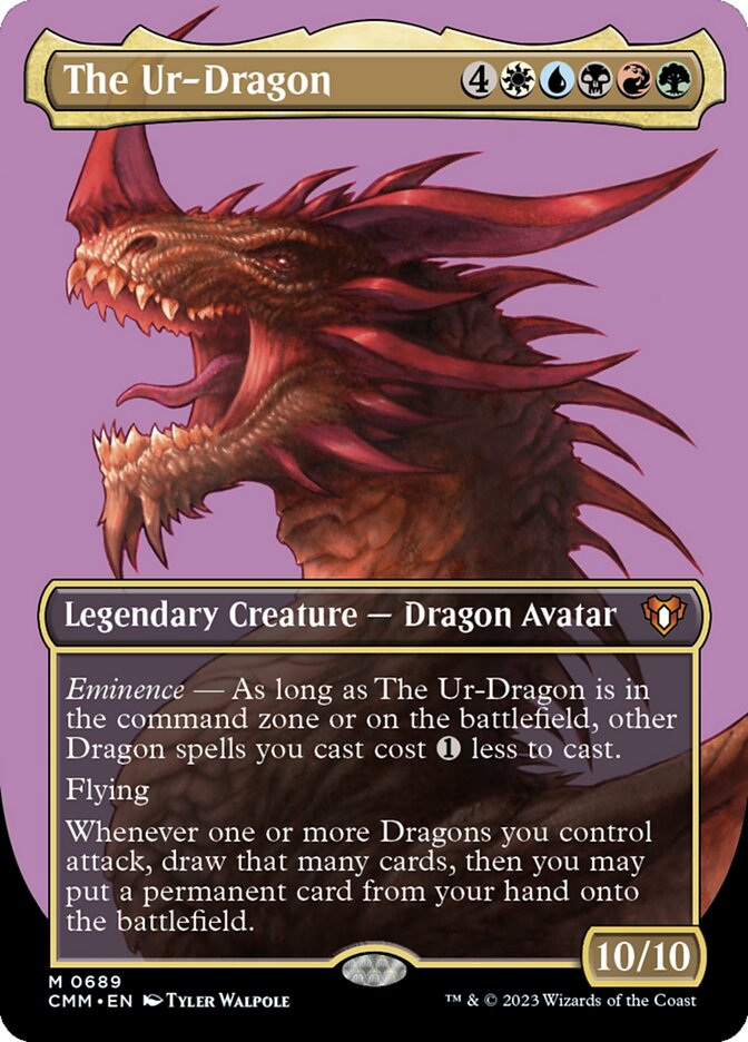 The Ur-Dragon (Commander Masters)  - Foil